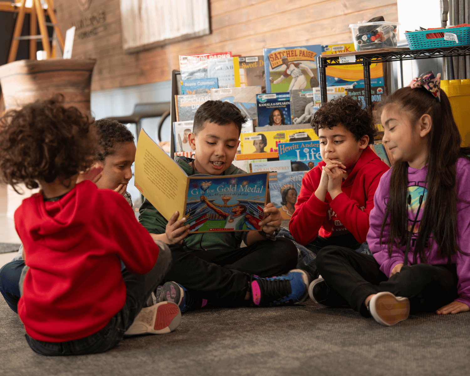 group of kids featured on the MVP kids landing page