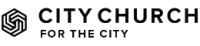 City Church black and white city church logo